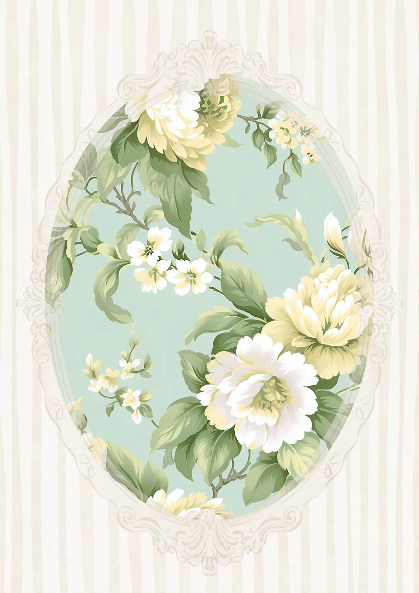 Hand-embroidered French table linen, signed limited-edition heirloom piece by Appolonia Linen.